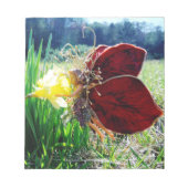 Fairy in den Affodien Notizblock (Vorderseite)