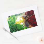 Fairy in den Affodien Rechteckiger Aufkleber (Umschlag)