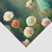 Fairy in der Wiese Decoupage Seidenpapier (Ausschnitt)