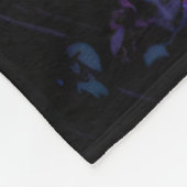 Fairy in einem magischen Wald Blanket Fleecedecke (Ecke)