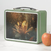 Fairy in einer Blume / Frühlingsfest Metall Brotdose (Beispiel)