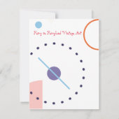 Fairy in Fairyland Vintag Art Mitteilungskarte (Rückseite)