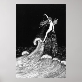 Fairy in Fairyland Vintag Art Poster