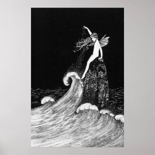 Fairy in Fairyland Vintag Art Poster (Vorne)