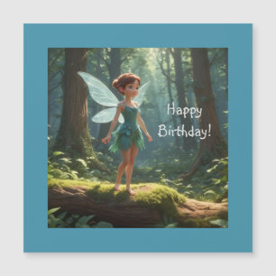 Fairy in Forest Magnetic Card Magnetkarte