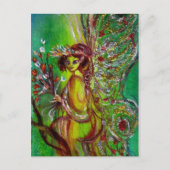 Fairy in Green Postkarte (Vorderseite)