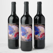 Fairy in Moonlight Food oder Wine Label Set Weinetikett (Flaschen)