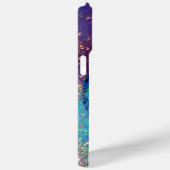 FAIRY IN THE NIGHT Blue Aquamarin Monogram Case-Mate iPhone Hülle (Rückseite / Rechts)