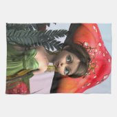 Fairy in Woodland Geschirrtuch (Horizontal)