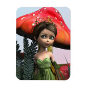 Fairy in Woodland Magnet (Vertikal)