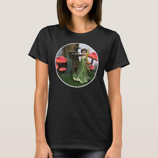 Fairy in Woodland T-Shirt (Vorderseite)