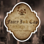 Fairy Ink Cap Apothecary DC Aufkleber