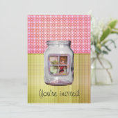 Fairy Jar House Invites Einladung (Stehend Vorderseite)