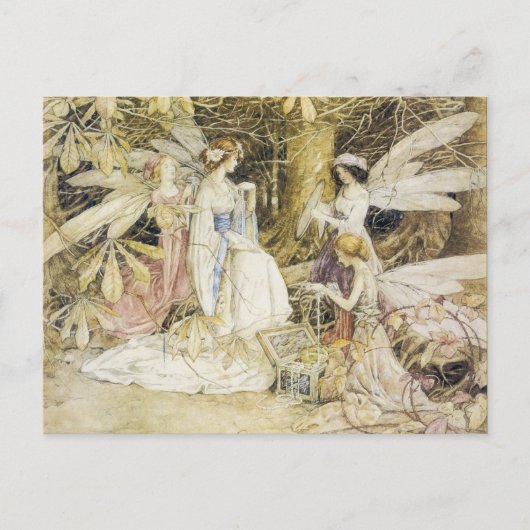 Fairy Jewels Postcard Postkarte (Vorderseite)