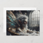 Fairy King nimmt ein Bad in Gold Tube Postkarte (Vorne/Hinten)