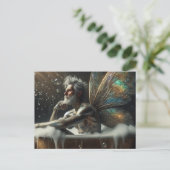 Fairy King nimmt ein Bad Postkarte (Stehend Vorderseite)
