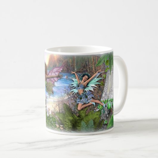 Fairy Kingdom Flameless Candle Kaffeetasse (VorderseiteRechts)