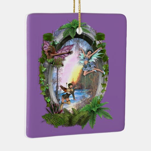 Fairy Kingdom Keramikornament (Rechts)