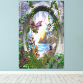 Fairy Kingdom Leinwanddruck (Insitu (Holzboden))