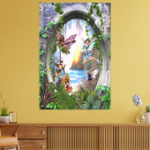 Fairy Kingdom Leinwanddruck (Insitu (Wohnzimmer))
