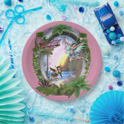 Fairy Kingdom Pappteller (Party)