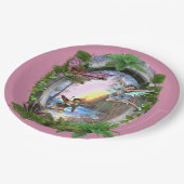 Fairy Kingdom Pappteller (Schrägansicht)