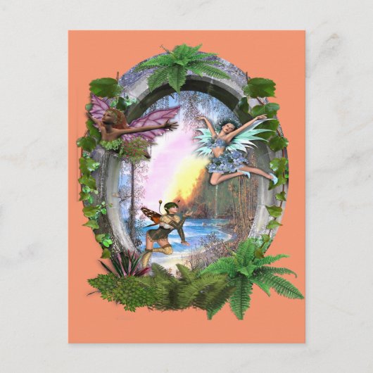 Fairy Kingdom Postkarte (Vorderseite)