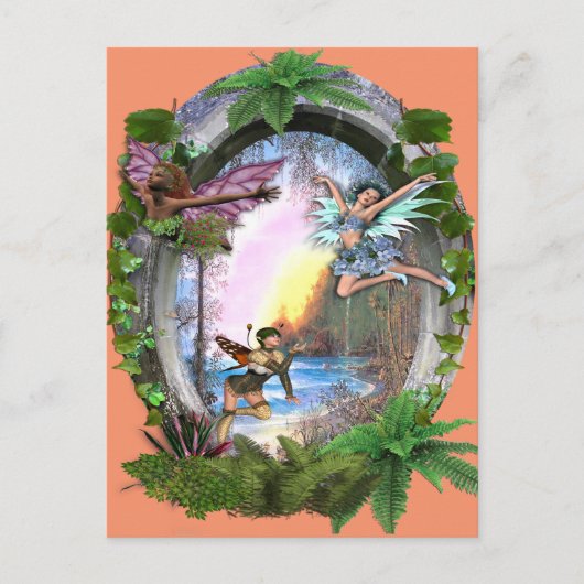 Fairy Kingdom Postkarte (Vorderseite)