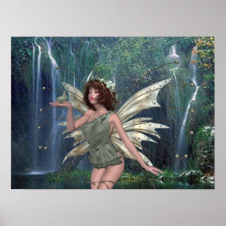 Fairy Kiss print Poster