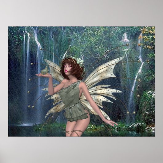 Fairy Kiss print Poster (Vorne)