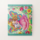 "FAIRY & KITTEN" JIGSAW PUZZLE (Vertikal)