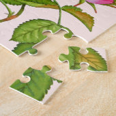Fairy Kitten Ruhen in Rose Puzzle (Seite)