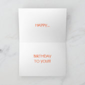 FAIRY KITTENS BIRTHDAY Card Karte (Innenseite)