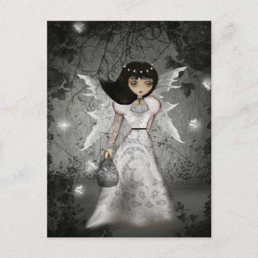 Fairy Lace Postcard Postkarte (Vorderseite)