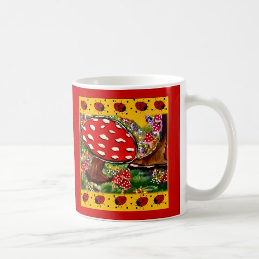 Fairy Lady Bugs Kaffeetasse (Rechts)
