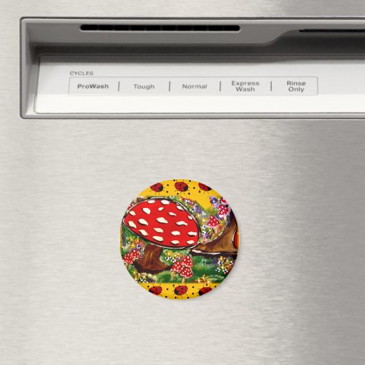 Fairy Lady Bugs Magnet (In Situ (Geschirrspüler))