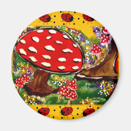 Fairy Lady Bugs Magnet