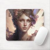 Fairy Lady Fantasy Art Mousepad (Mit Mouse)
