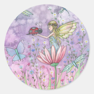 Fairy Ladybug Stickers von Molly Harrison