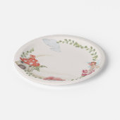 Fairy Land Geburtstagsparty Pappteller (Schrägansicht)