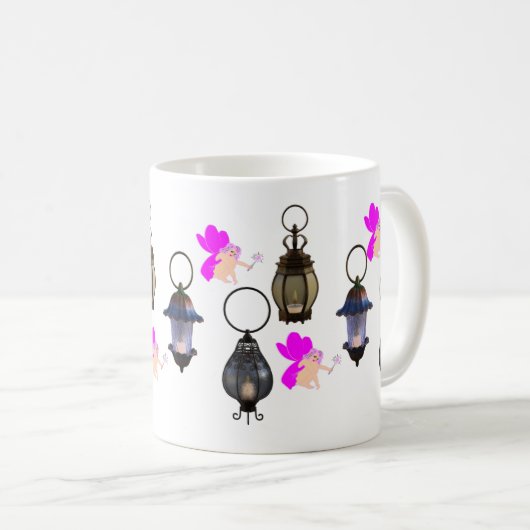 Fairy Lantern Illuminieren der Nacht - Magisch Kaffeetasse (VorderseiteRechts)