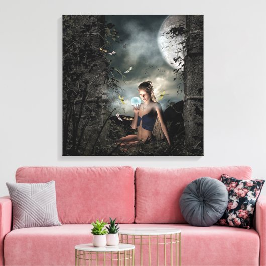 Fairy Leinwanddruck (Insitu (Wohnzimmer))