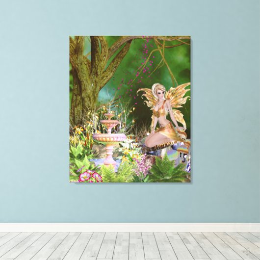 Fairy Leinwanddruck (Insitu (Holzboden))
