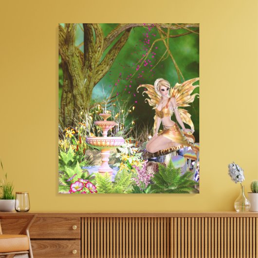 Fairy Leinwanddruck (Insitu (Wohnzimmer))