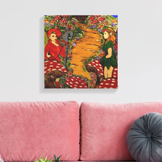 FAIRY LEINWANDDRUCK (Insitu (Wohnzimmer))