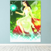 Fairy Leinwanddruck (Insitu (Holzboden))