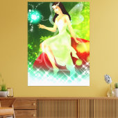 Fairy Leinwanddruck (Insitu (Wohnzimmer))