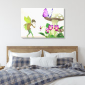 Fairy Leinwanddruck (Insitu (Schlafzimmer))