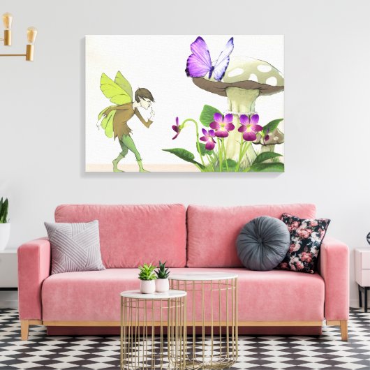 Fairy Leinwanddruck (Insitu (Wohnzimmer))