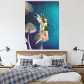 Fairy Leinwanddruck (Insitu (Schlafzimmer))